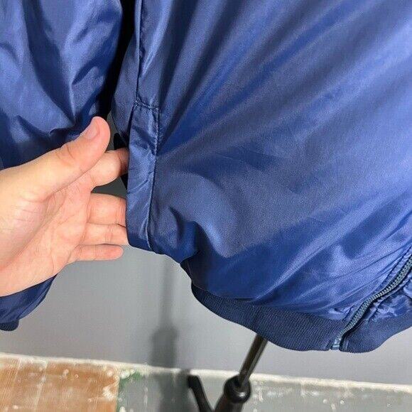 Vintage REVERSIBLE blue and orange Columbia puffer zip up jacket with pockets - Picture 6 of 12